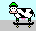 Skating Cow